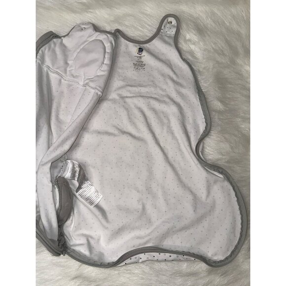 Nested Bean Zen Sleep Sack Small 0-6 Months White Gray Dot Unisex - Picture 4 of 8